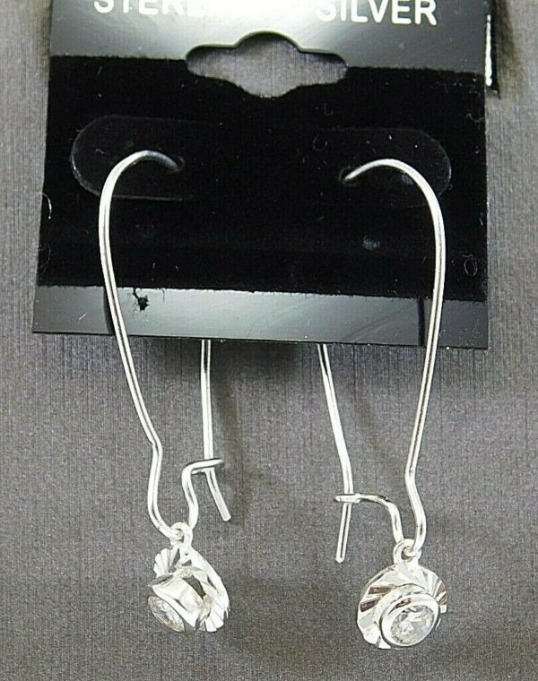 925-Sterling-Silver-Earrings-with-dangling-disk-wwhite-stone-JK0416-254544602661