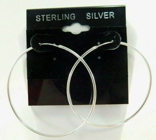925-Sterling-Silver-Slim-1-34-Hoop-Earrings-JM00010-254197979151