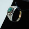 925-Sterling-Silver-Vintage-Turquoise-Princess-Cut-Ring-LA0631-253675524912-3
