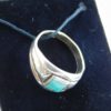 925-Sterling-Silver-Vintage-Turquoise-Princess-Cut-Ring-LA0631-253675524912-6