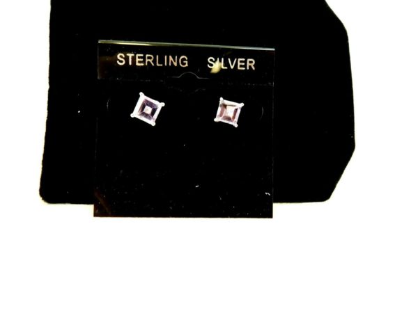 925-Sterling-Silver-Earrings-Purple-Sqaure-QC-CM00009-202667649523