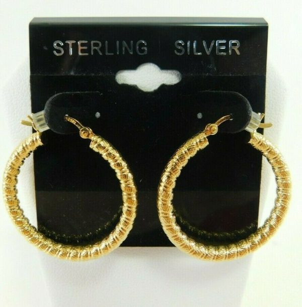 925-Sterling-Silver-1-14-Stripped-Design-Earrings-JM00050-254198901714