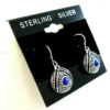 925-Sterling-Silver-Dangle-Blue-Drop-Earrings-LW0008-254446397544-2