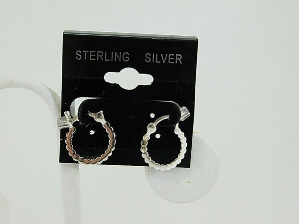 925-Sterling-Silver-Small-Ridged-Hoop-Earrings-JK0204-254523039154