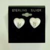 925-Sterling-Silver-Frosted-Heart-wCarved-Accent-Earrings-CM00002-202666692166-2