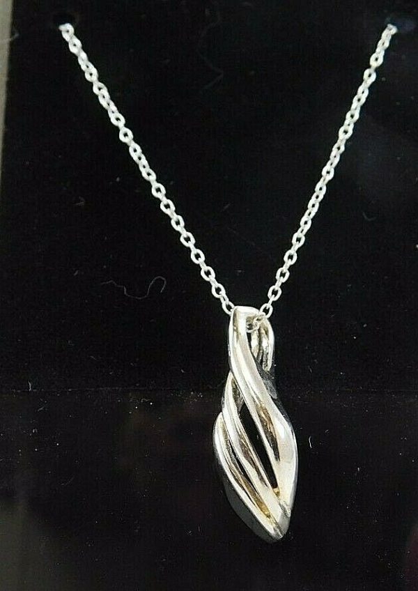 925-Sterling-Silver-spiral-Pendant-Charm-with-necklace-JK0469-202988988206