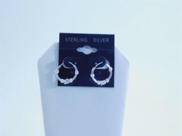 925-Sterling-Silver-S-Decor-Mirror-Polish-Finish-Hoop-Earrings-LA0773-202325651657
