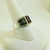 925-Sterling-Silver-Synthetic-Step-Cut-Ruby-Ring-Size-10-82-gr-DG0348-202662951397-2