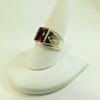 925-Sterling-Silver-Synthetic-Step-Cut-Ruby-Ring-Size-10-82-gr-DG0348-202662951397-3