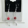 925-Sterling-Silver-2-Inch-Drop-Dangle-with-Round-Red-Bead-Earrings-DA0541-253658119108