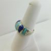 Genuine-Turquoise-Blue-Agate-Striped-Size-7-Sterling-Silver-Ring-925-AA1210-253715645718-2
