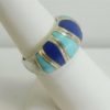 Genuine-Turquoise-Blue-Agate-Striped-Size-7-Sterling-Silver-Ring-925-AA1210-253715645718-3