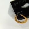 925-Sterling-Silver-1-Sea-Shell-Design-Gold-Tone-Hoop-Earrings-JM00067-254204080579-2