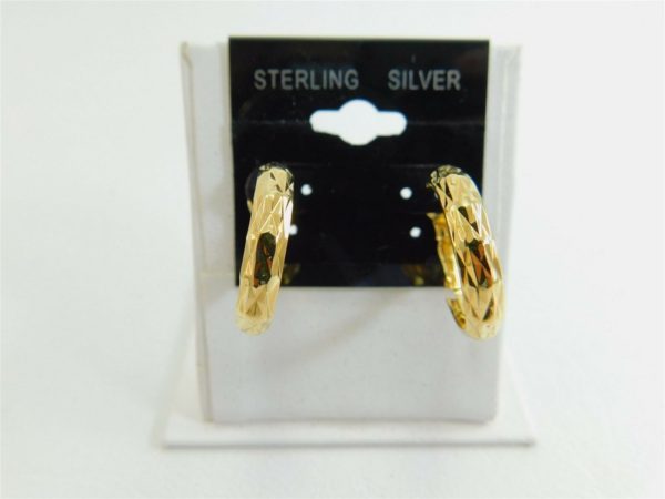 925-Sterling-Silver-9-Inch-Gold-Plated-Diamond-Cut-Hoop-Earrings-DA0524-202326532649