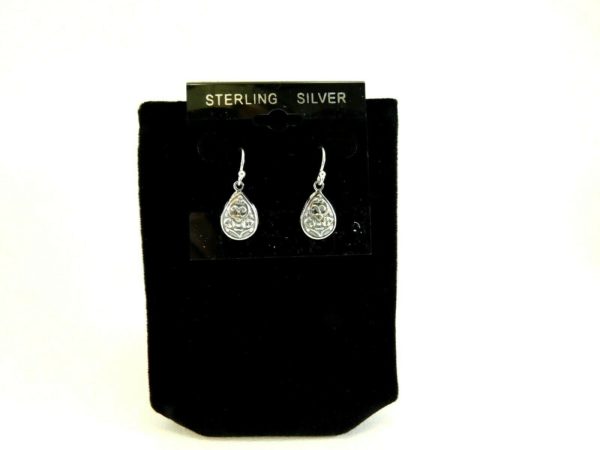 925-Sterling-Silver-Earrings-Drop-Down-SolidTear-Drop-15-Fish-Hook-CM00020-254217464589