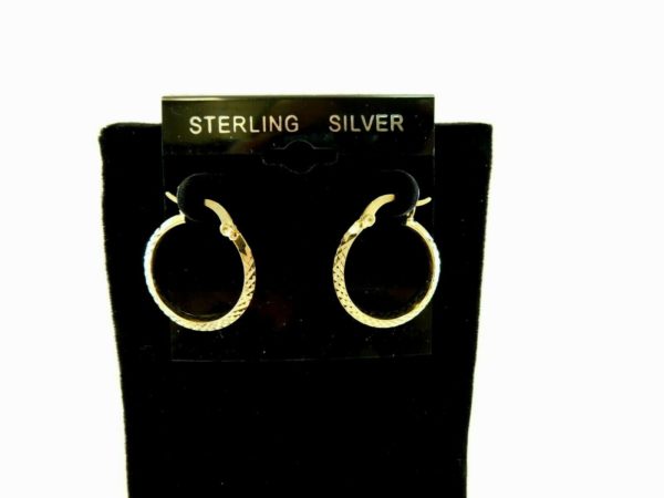 925-Sterling-Silver-Earrings-Gold-Plated-Hoops-wHoop-Wire-Closer-CM00041-254222650839