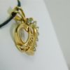 Open-Heart-W-CZ-rounds-Mom-Gold-Plated-Solid-Sterling-Silver-Pendant-925-AA1216-253717515669-3